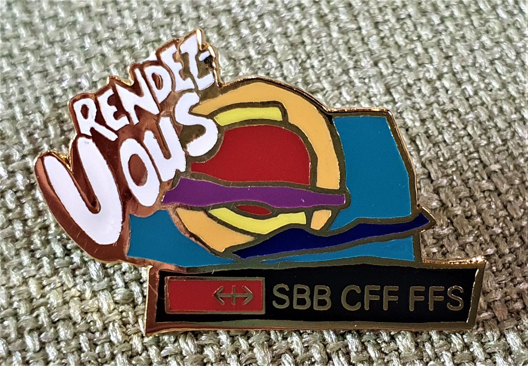 Spille: B594 - Pin SBB CFF FFS Rendez Vous – Usato da Reinach BL venduto da Boston-Verkauf