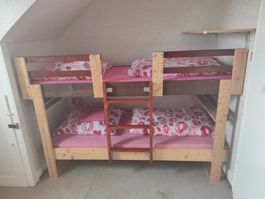 Hochbett echt Holz fichte