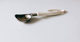Neuwertig! Glacéportionierer Eiskugelformer Löffel von Glacé