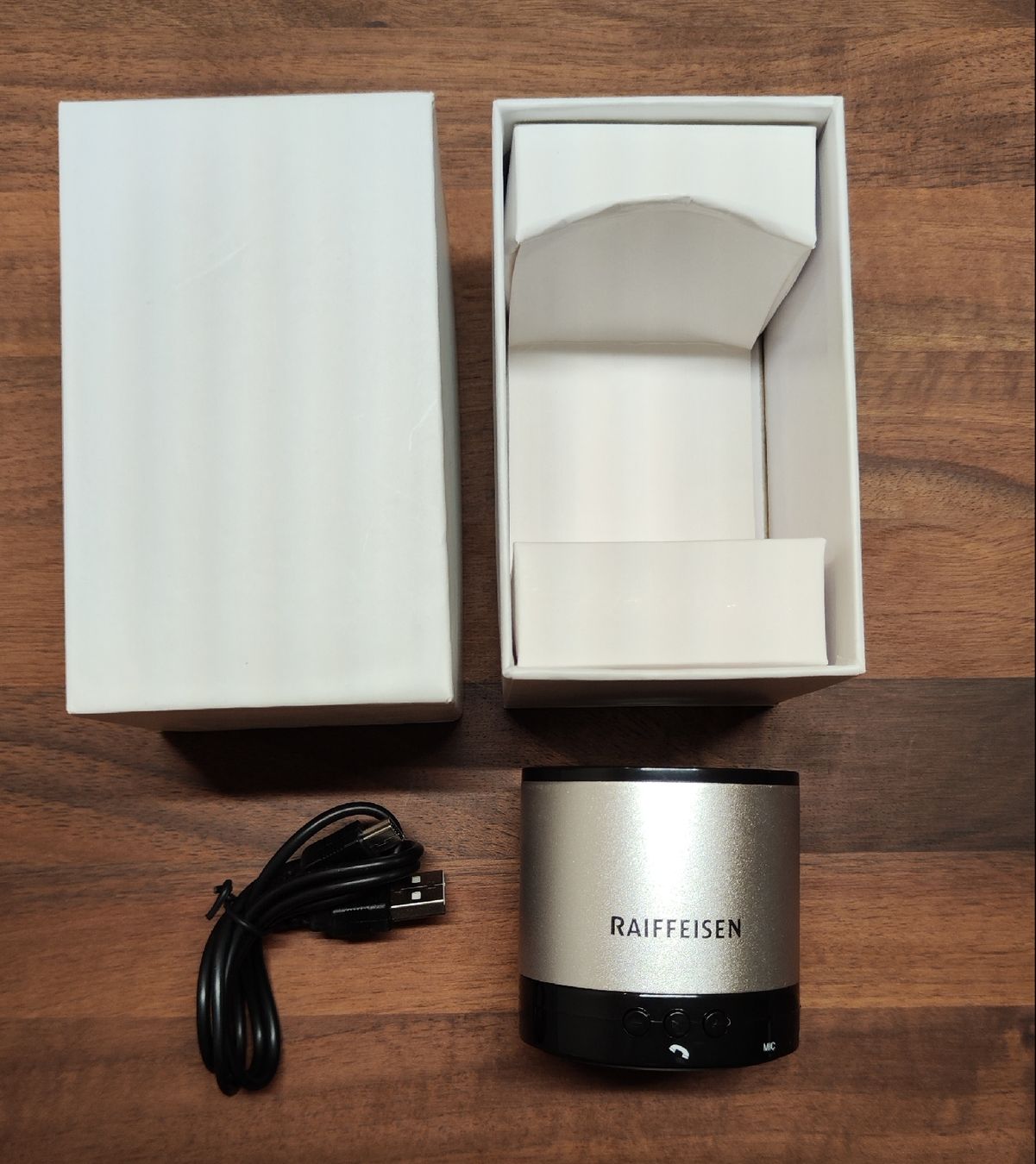 Lautsprecher: Raiffeisen Bluetooth Lautsprecher – Neu (gemäss Beschreibung) aus Zuchwil von KohlaMagic