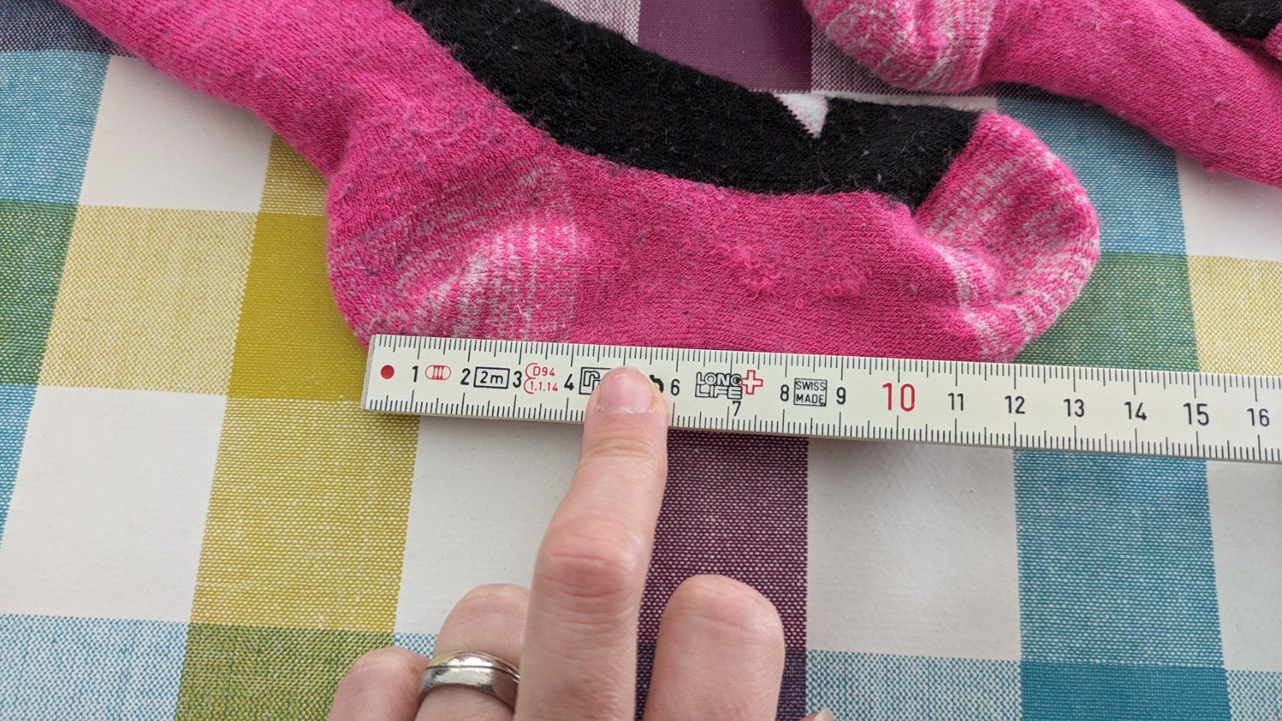 Socken für Kinder: Süsse Skisocken mit Pinguin - pink – Gebraucht aus Staufen von Fleby84 3