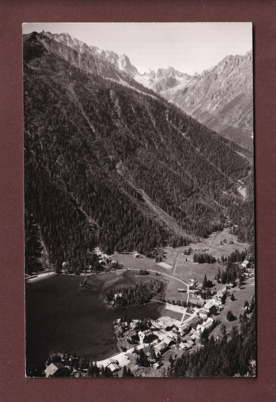 Cartoline postali: CHAMPEX - Lac et Val d'Arpette - 1957 – Usato da Pully venduto da nicecards