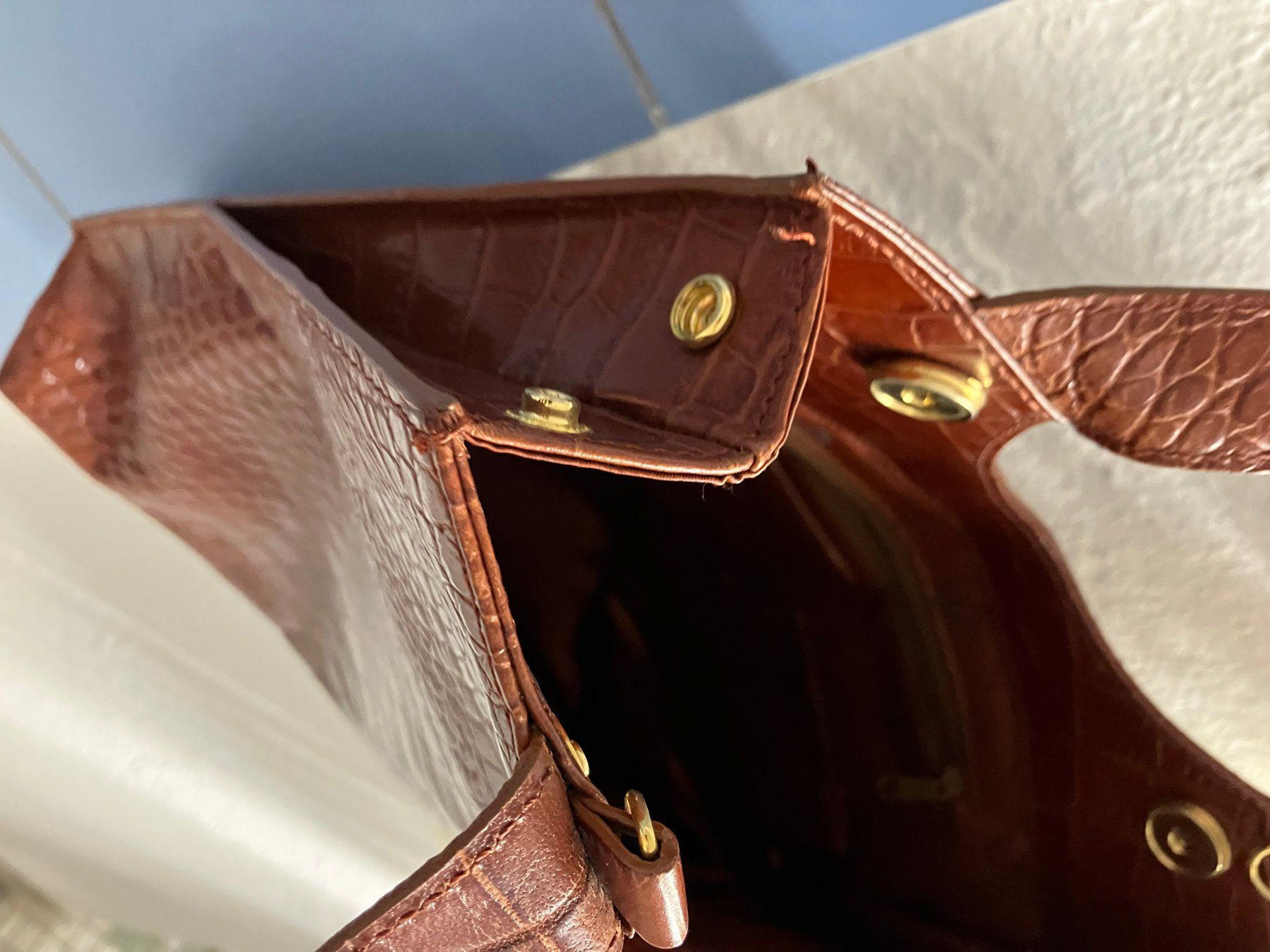 Aigner Borse da donna: Aigner antike Lederhandtasche – Usato da Unterseen venduto da amj_zz7j 3