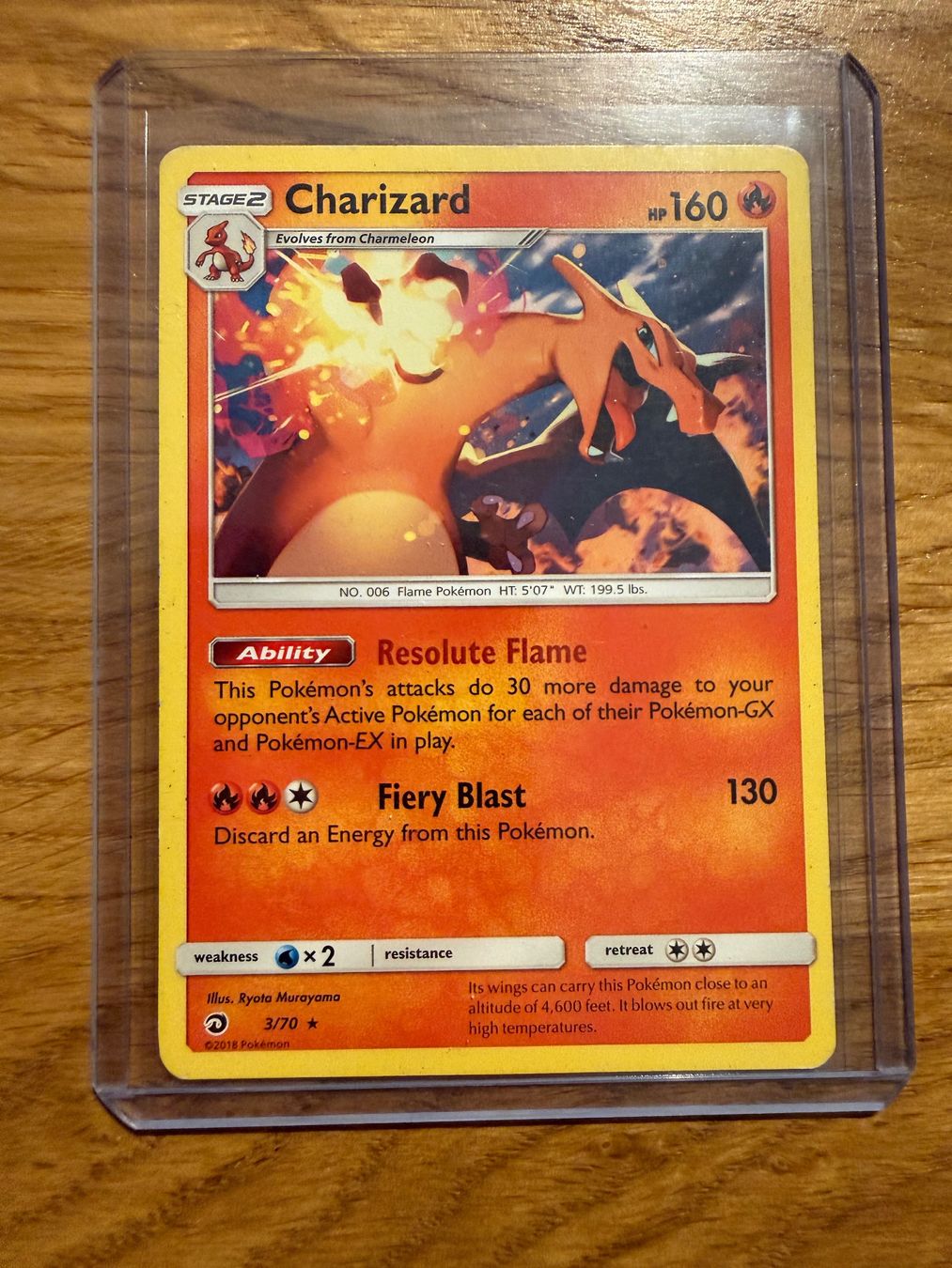 Pokémon Carte collezionabili: Charizard 3/70 – Usato da Amriswil venduto da sim_nlb6