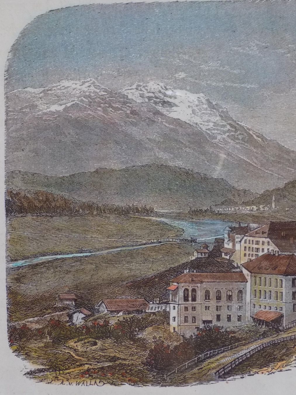 Gravures: Samaden Engadin – D'occasion à Risch par Rischli15 3