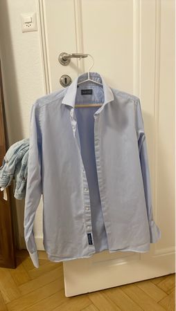 Chemise bleue homme taille M (39)