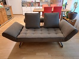 Innovations Schlafsofa Marke GHIA, Stoffbezug guter Zustand