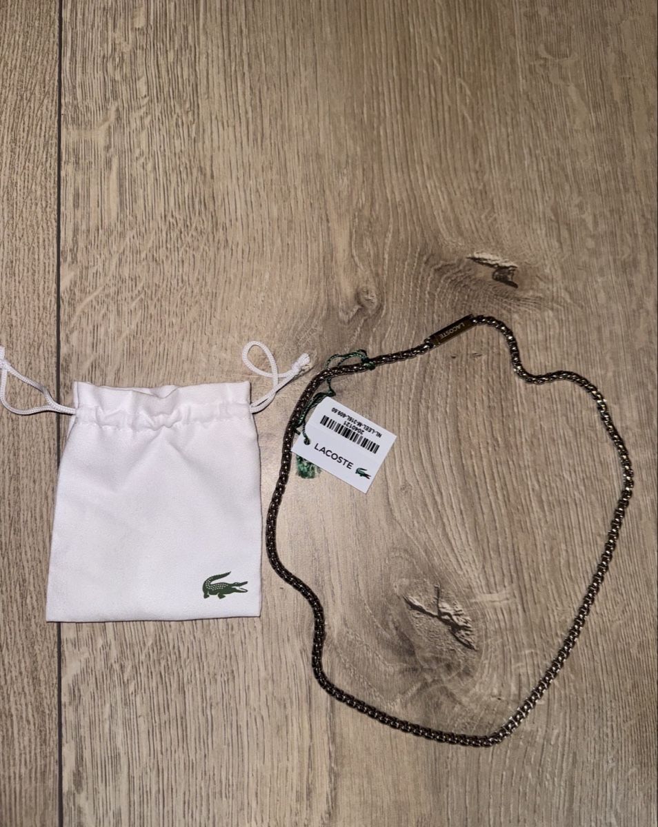 Catenine: Halskette Lacoste Herren NEU – Nuovo e nell'imballaggio originale da Zufikon venduto da joelle111