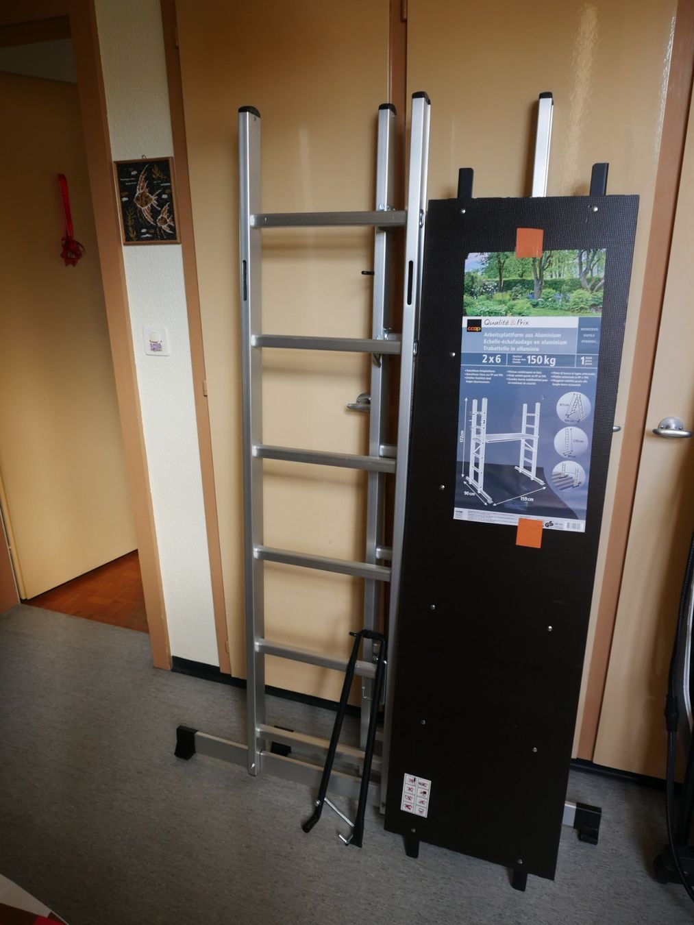 Gerüste: Arbeitsplattform aus Aluminium – Neu (gemäss Beschreibung) aus Gränichen von Nimmersatt 1