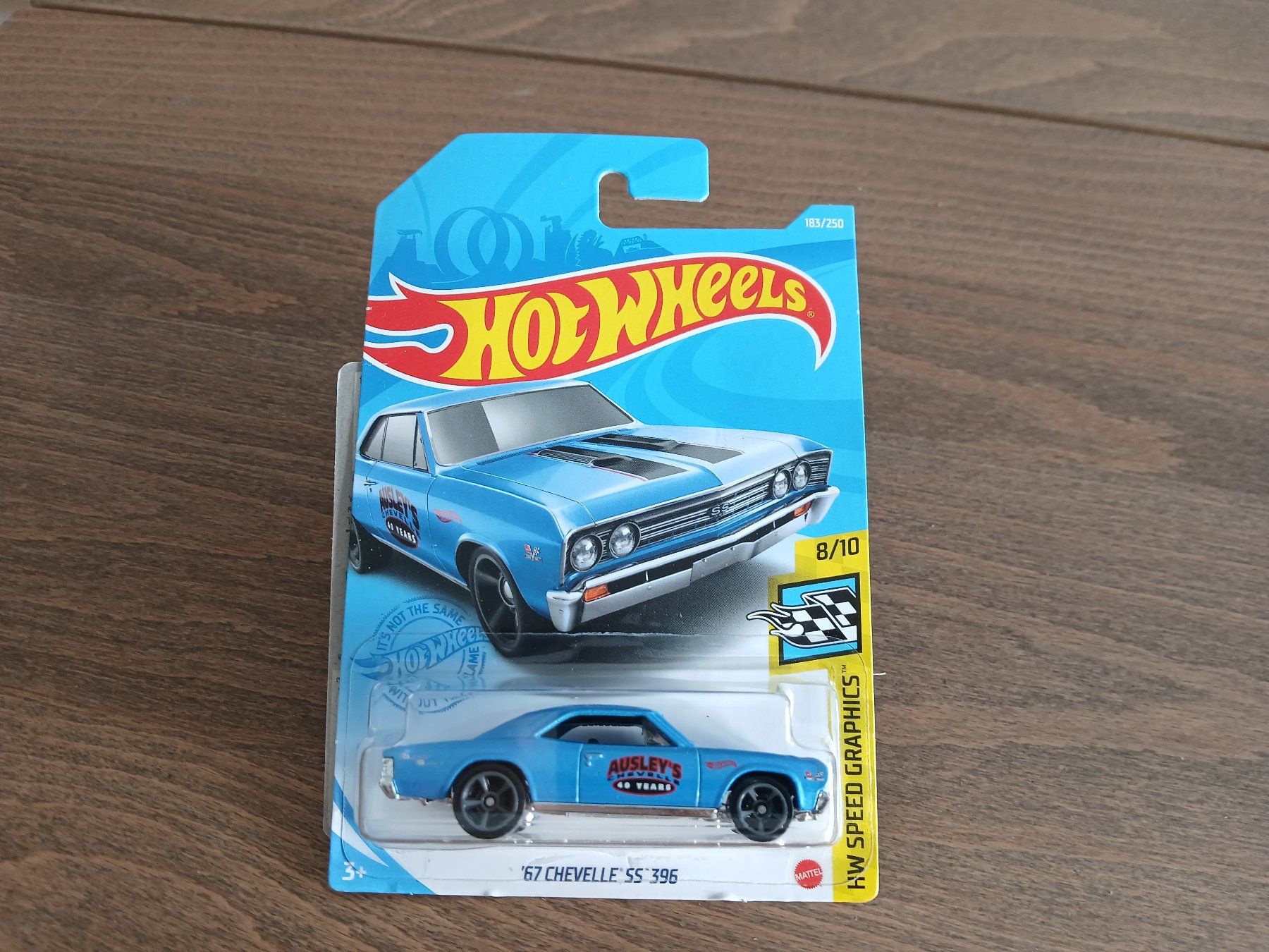 Hot Wheels Modellini d'auto: 1967 Chevrolet Chevelle SS 396 – Nuovo e nell'imballaggio originale da Wiedlisbach venduto da Pontiacman93