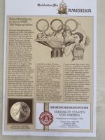 USA - 1 Dollar - 1988 - Endzünden des Olympischen Feuer