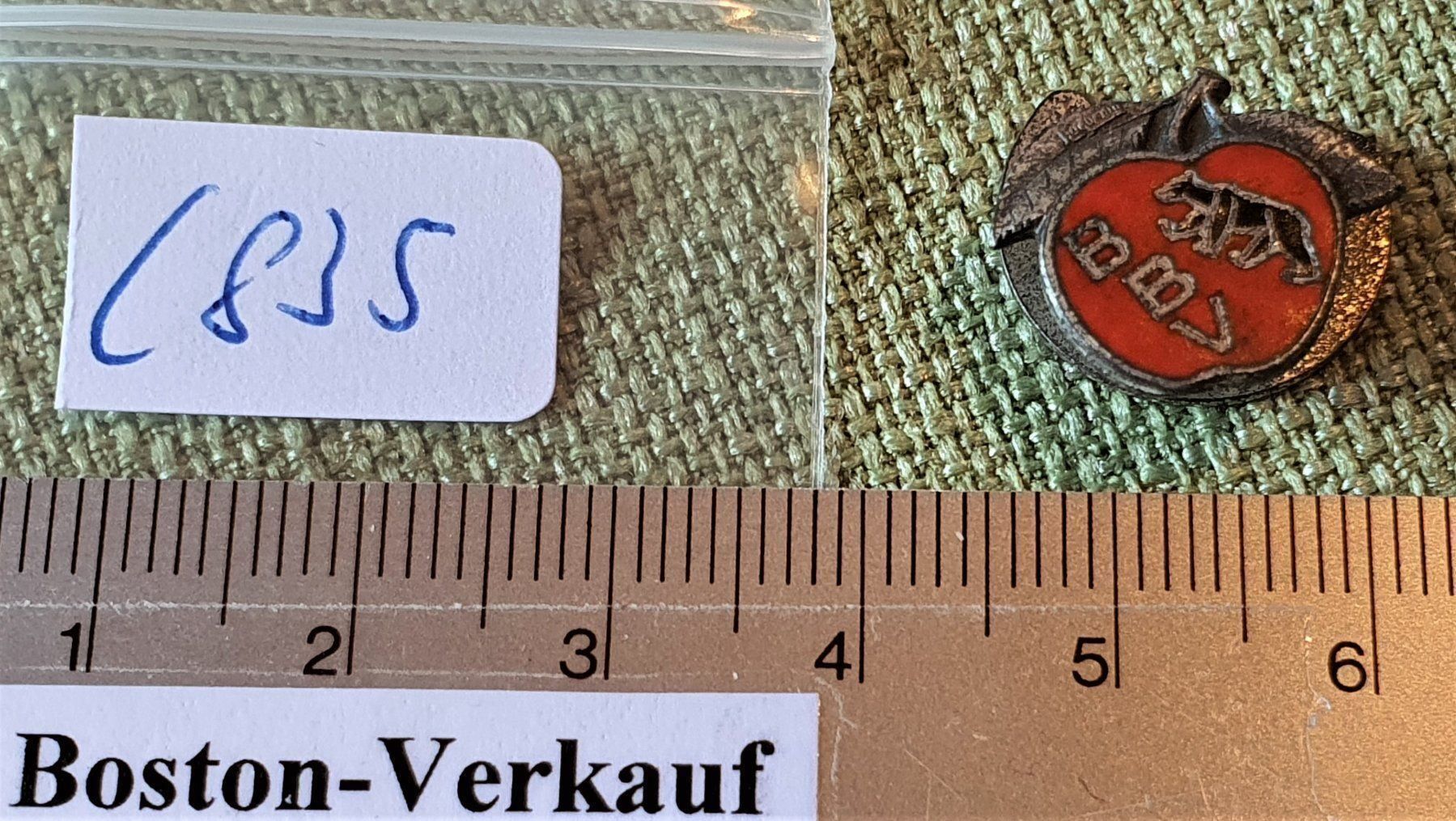 Bottoni: C835 - Revers Knopf BBV Bern Schweiz CH – Usato da Reinach BL venduto da Boston-Verkauf 5