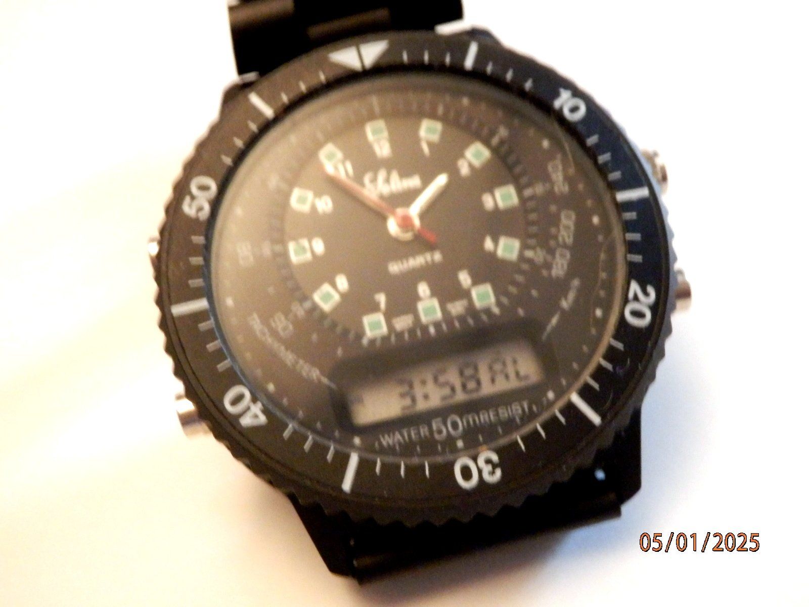 Orologi: Solina, Quartz, Multifunktion, 39mm, digital und analog, neu – Usato da Ueberstorf venduto da dinbau 6