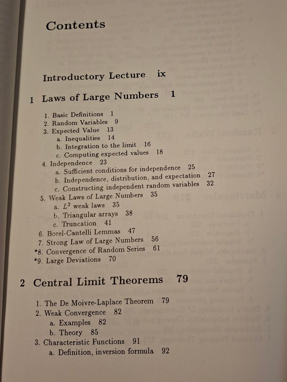 Libri: Probability: Theory and Examples von Durrett – Usato da Olten venduto da kate202122 2