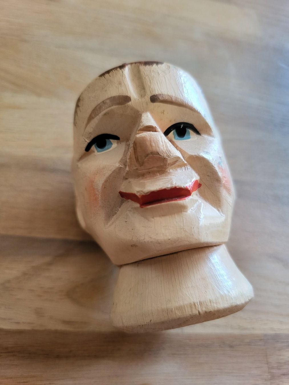 Statuette: Kasperli Holz Kopf – Usato da Seltisberg venduto da Ppeter68