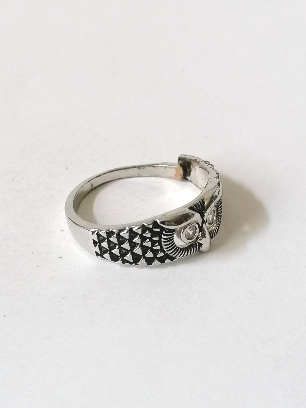 Anelli: Ring aus Silberbesteck 2 Steinchen mit, Grösse 62 – Nuovo (secondo la descrizione) da Suhr venduto da zum1.zum2.und 3