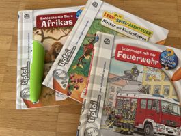 Tiptoi Lernspiel Feuer, Afrika, Konzentration inkl. Stift