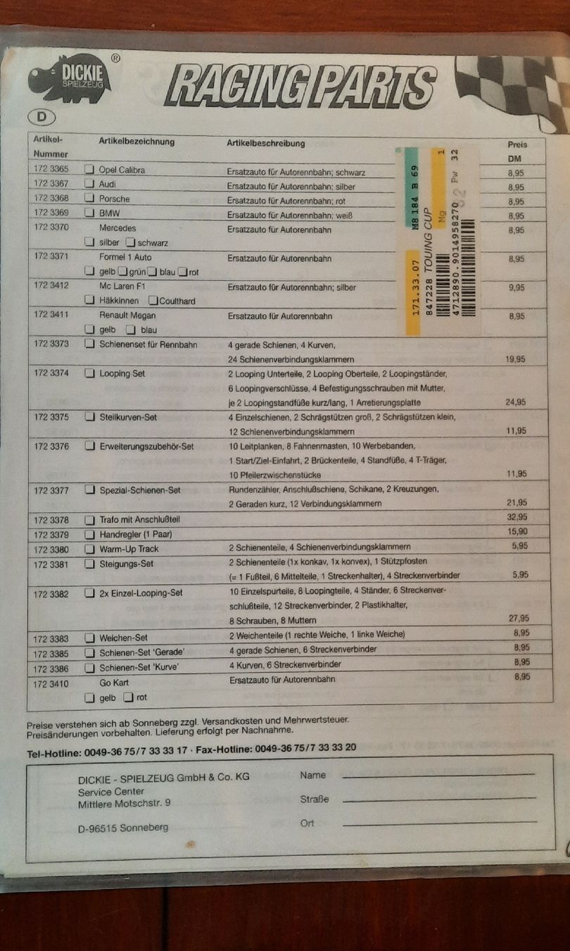 Piste: Autorennbahn – Usato da Inkwil venduto da Patmei0 4