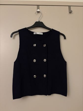 Zara Weste/Gilet, dunkelblau, Gr. M, Top Zustand!