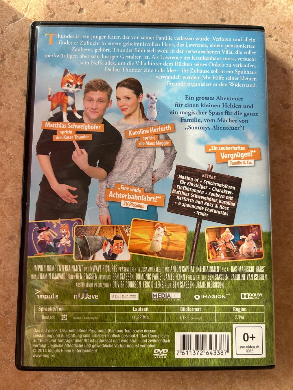 Tutti i DVDs: Das Magische Haus, DVD – Usato da Oberkulm venduto da angela_05 1