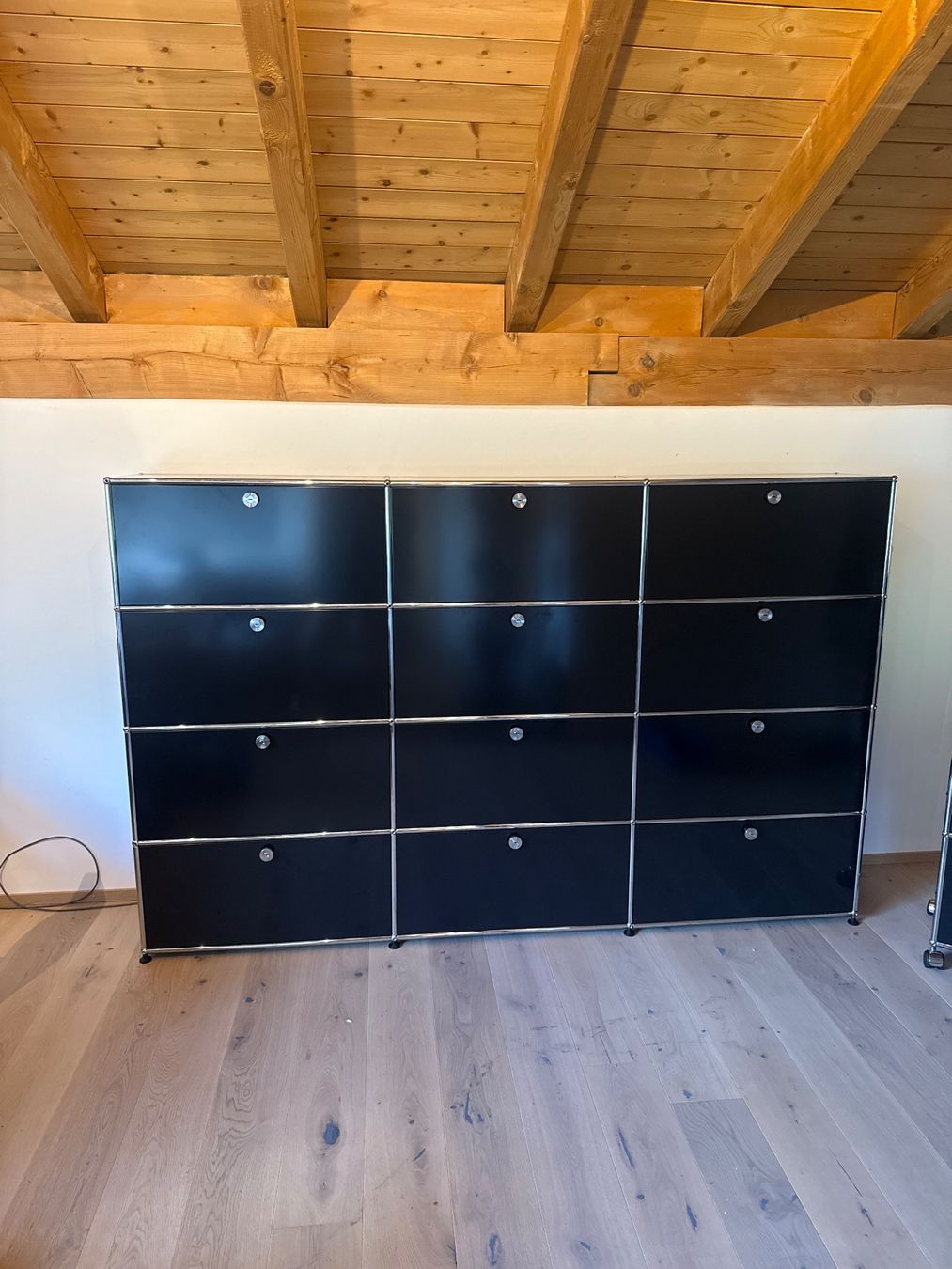 USM Scaffali: USM Haller Sideboard 3x4 Graphitschwarz Q1 – Usato da Balsthal venduto da Designhaus.Schmitt