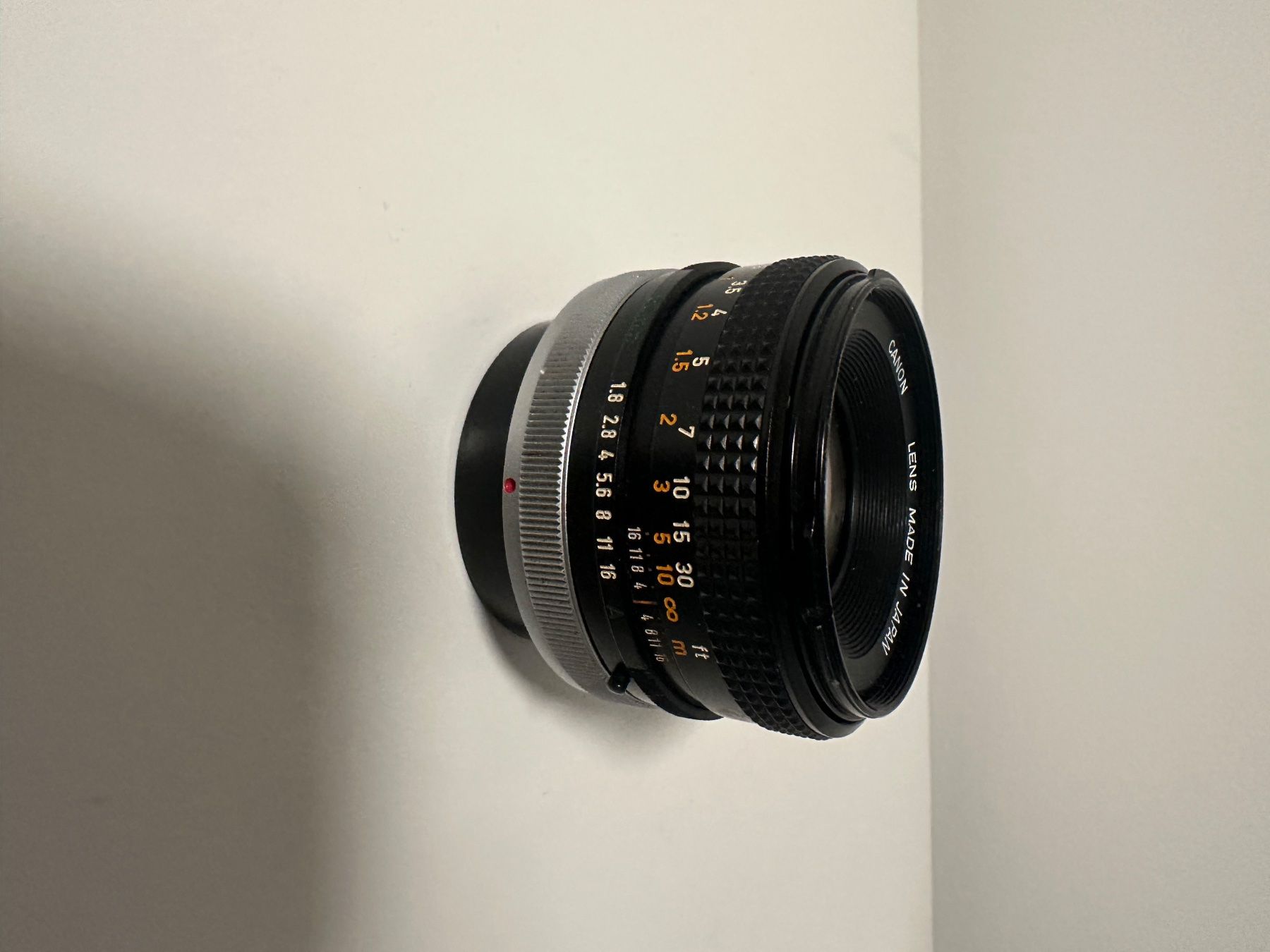 Canon Objektive: Canon FD 50mm 1:1.8 S.C. Objektiv – Gebraucht aus Ebikon von Gaenggeliwaar 1