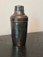 Art Deco versilberter Shaker Alpacca 12