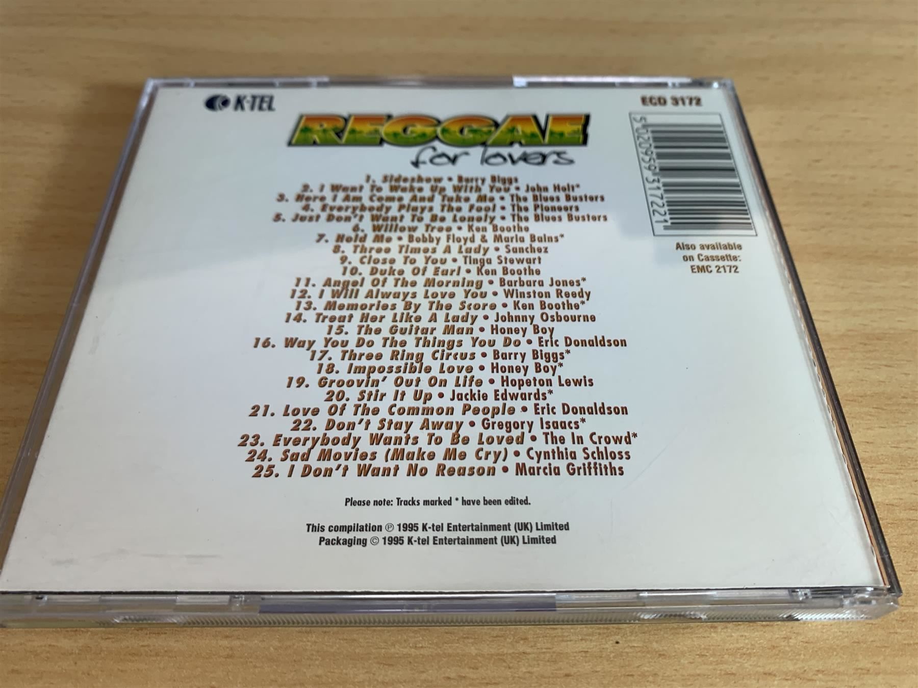 CDs: Reggae For Lovers – Gebraucht aus Rikon im Tösstal von Alpenmutz 1