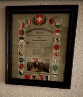 Antikes Bild Souvenirde l,Occupation des Frontieres 1914/15