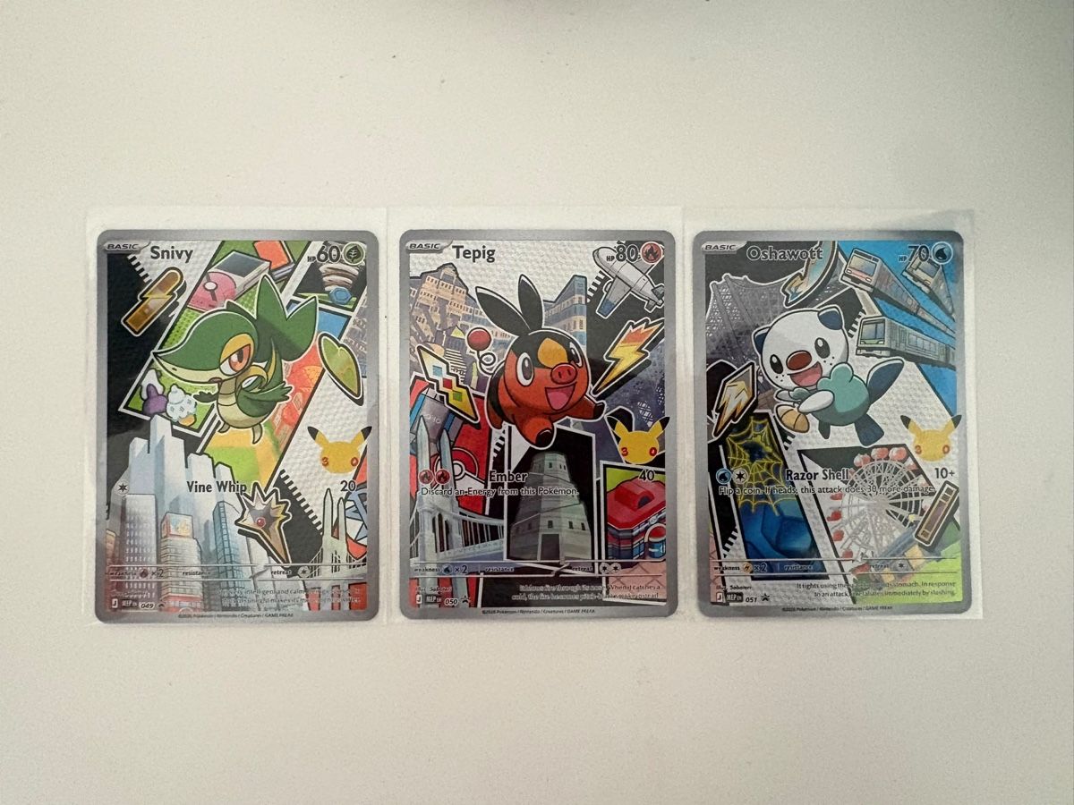 Pokémon Carte collezionabili: First partner 2 english unima – Nuovo (secondo la descrizione) da Bellinzona venduto da sa_2025h