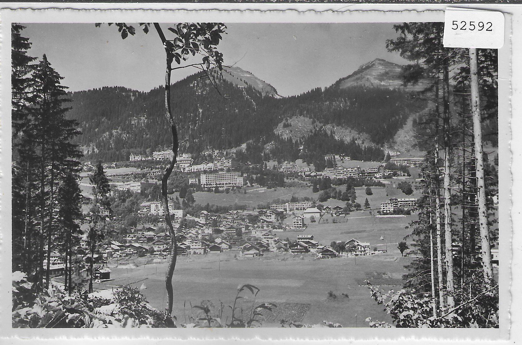 Cartoline postali: Leysin - Vue generale – Usato da Ettingen venduto da Kartenplanet