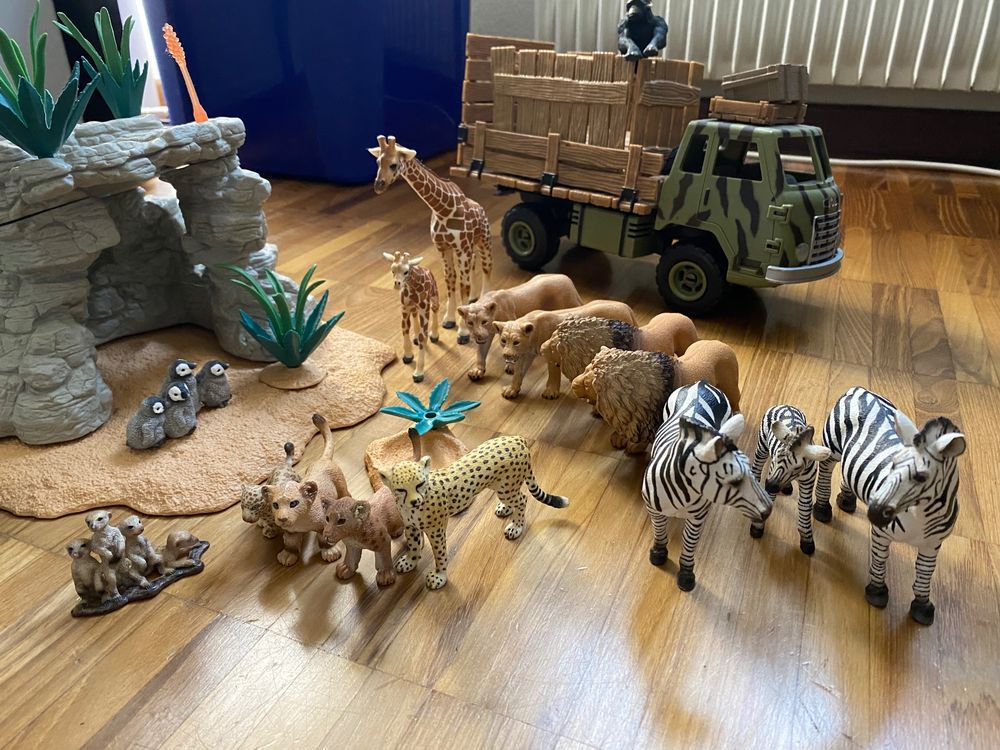 schleich safari tiere gebraucht