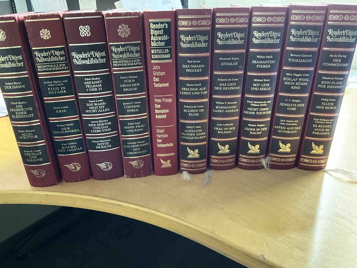 Libri: Reader's Digest Auswahlbuecher, 10 Baende – Usato da möhlin venduto da Suter1234