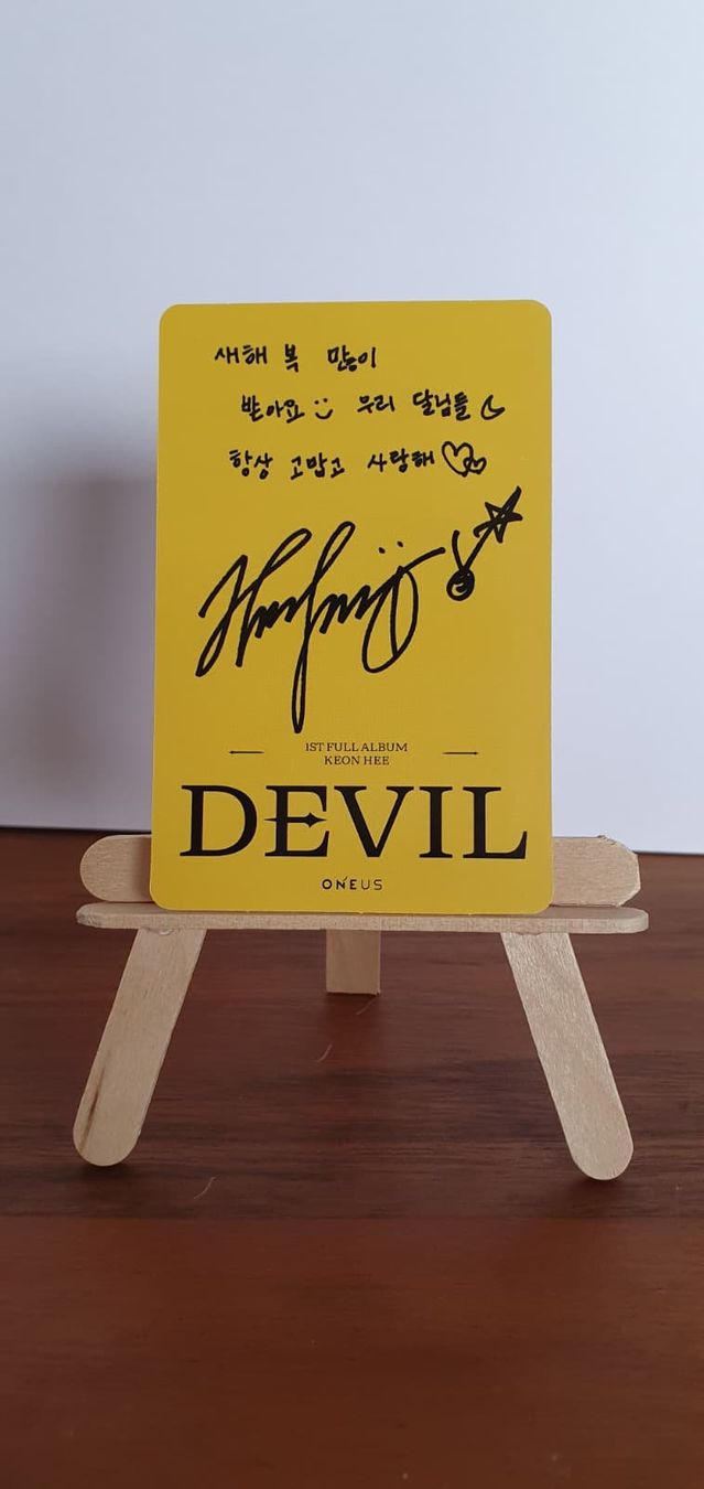 Carte collezionabili: Keonhee ONEUS Photocard – Usato da Kriens venduto da befor83 1
