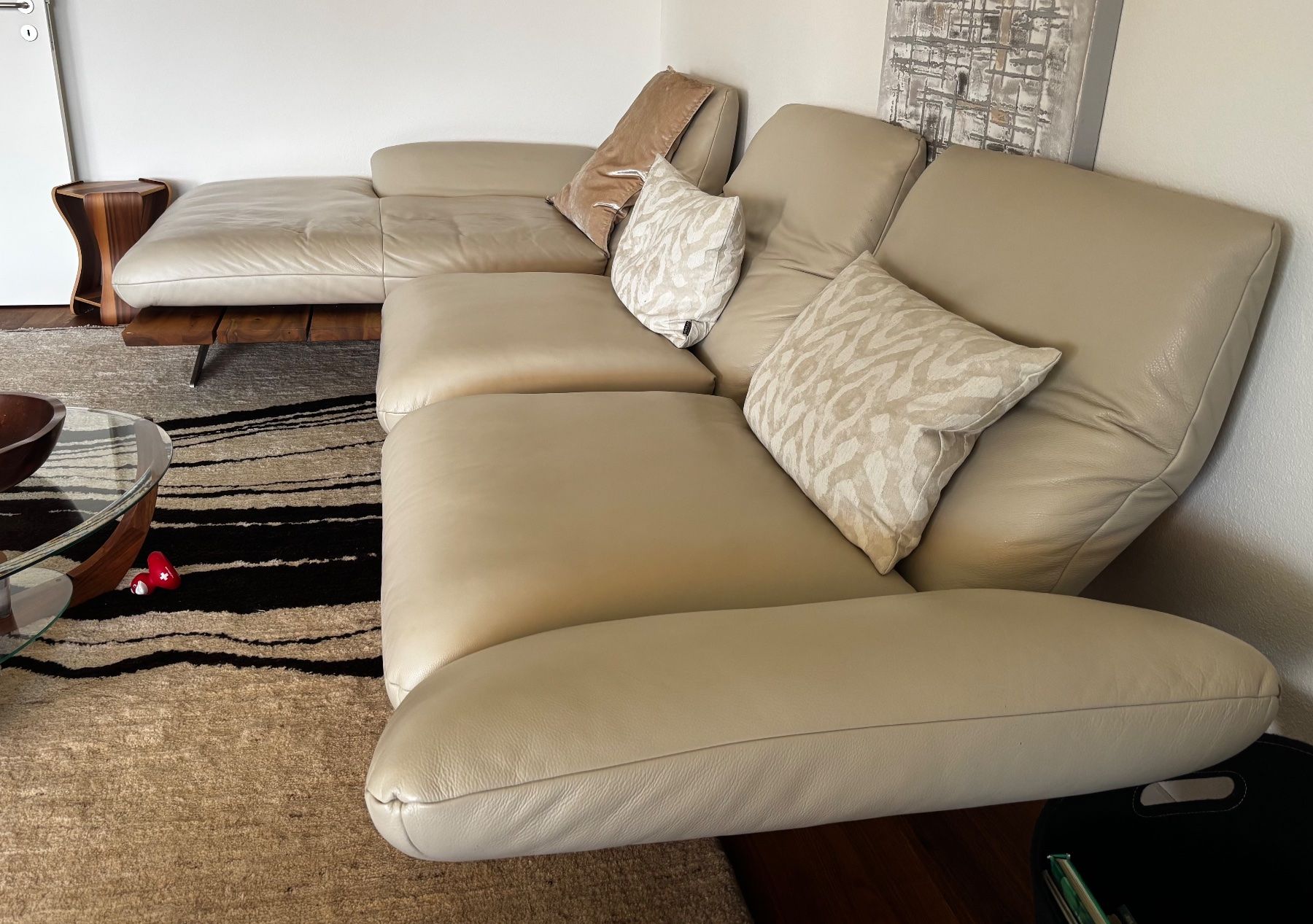 KOINOR Leder Couchgarnitur Sofa 