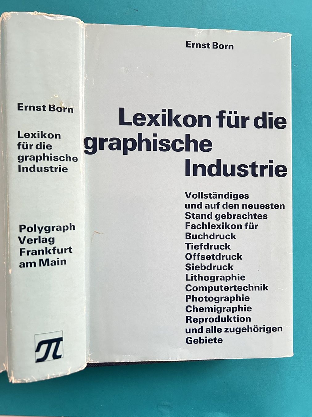 Bücher: FACHLEXIKON GRAPHISCHE INDUSTRIE – Gebraucht aus Zürich von Domus09 1