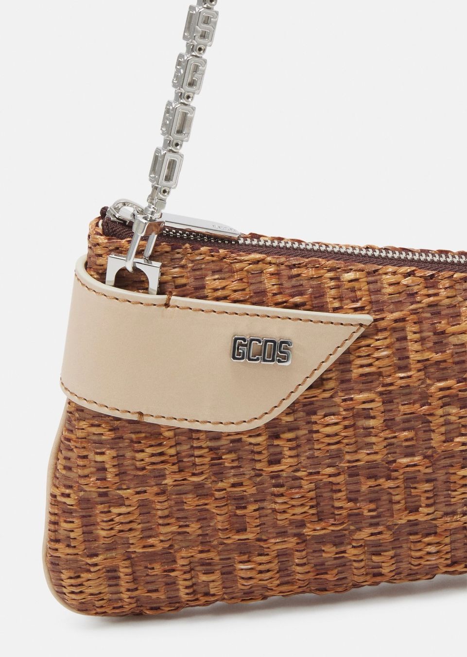 Borse da donna: GCDS COMMA NOTTE Monogramm Bag Brown – Usato da Klingnau venduto da Vdado 5