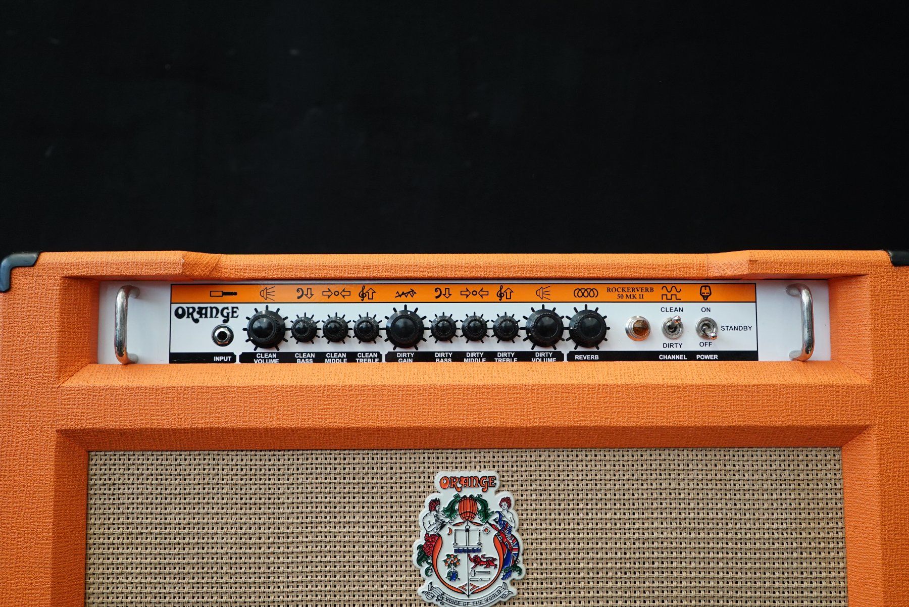 Amplificatori: Orange Rockerverb 50 MKII 212 Combo mit Case – Usato da Ortschwaben venduto da Musictrade 1