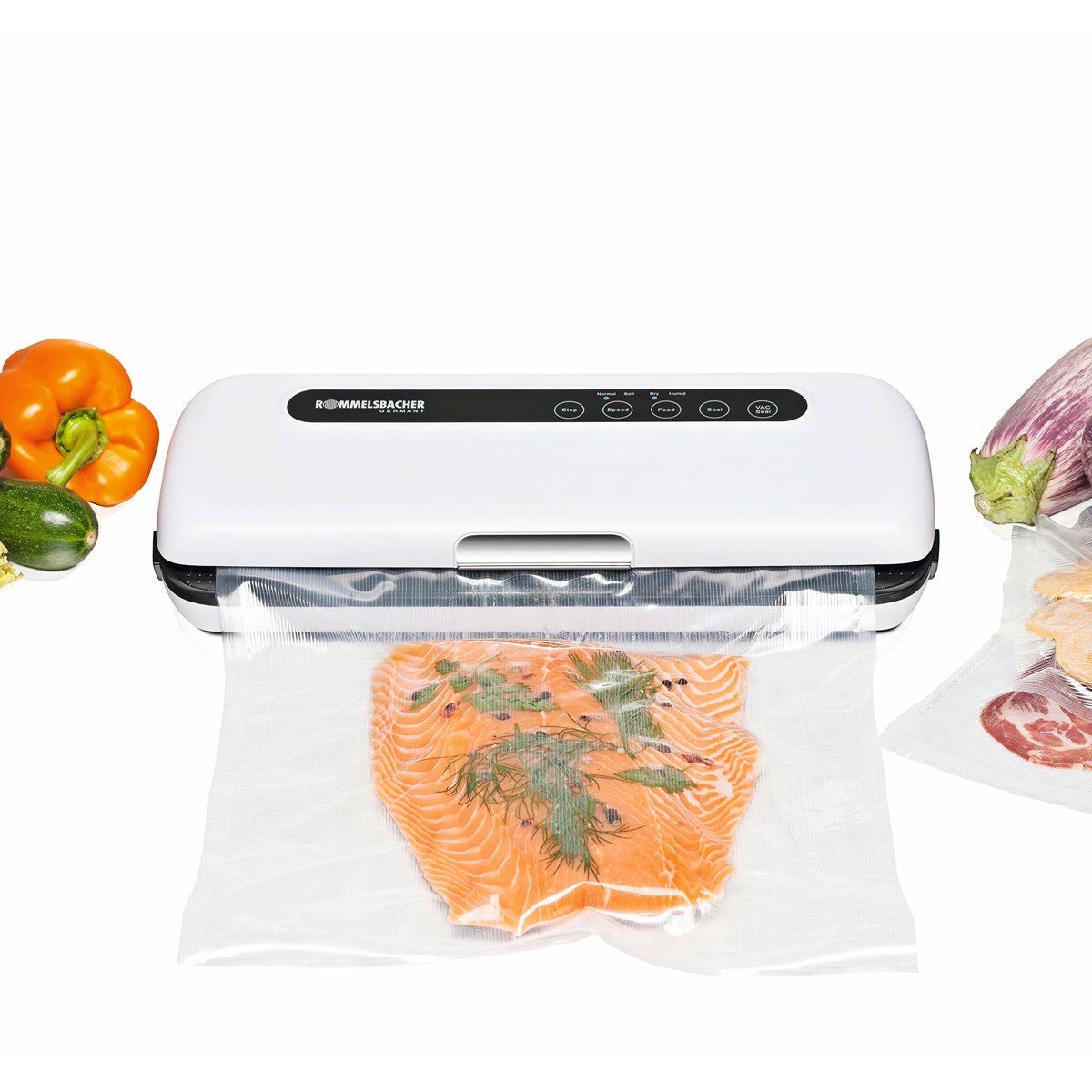 Elettrodomestici da cucina: Vakuumierer Folienschweissgerät Vakuumgerät 2 Pumpenstufen – Nuovo e nell'imballaggio originale da Herisau venduto da Serenco