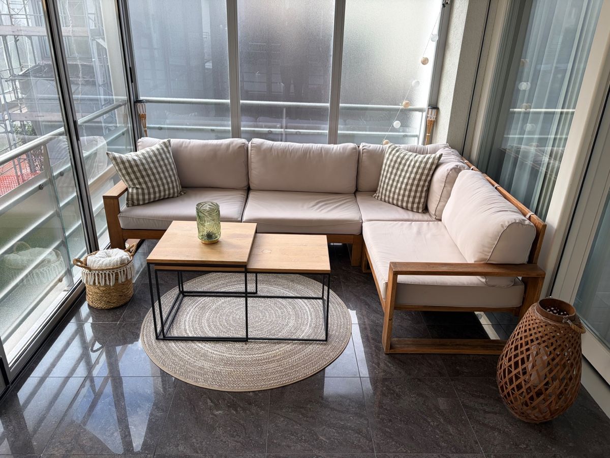 Set di tavolo e panche: Gartenlounge inkl. Tisch – Usato da Stans venduto da mis_2ddw