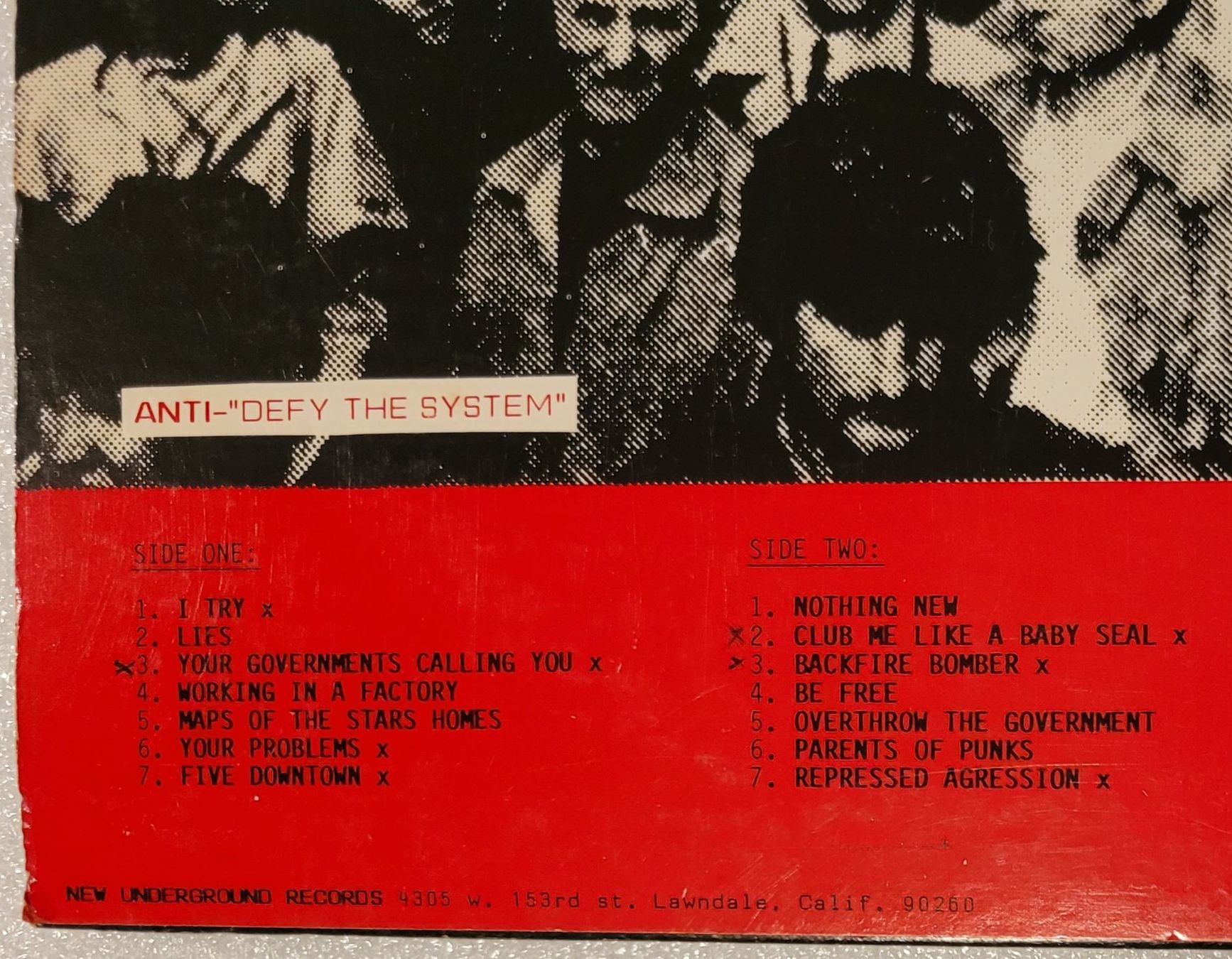 Schallplatten: ANTI - Defy The System – Gebraucht aus Zürich von Avd 2
