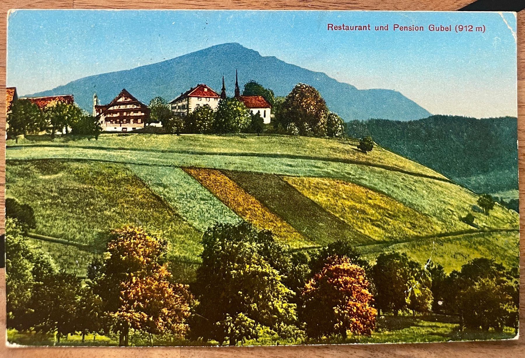 Cartoline postali: MENZINGEN - Restaurant und Pension Gubel – Usato da Lutry venduto da Ediego