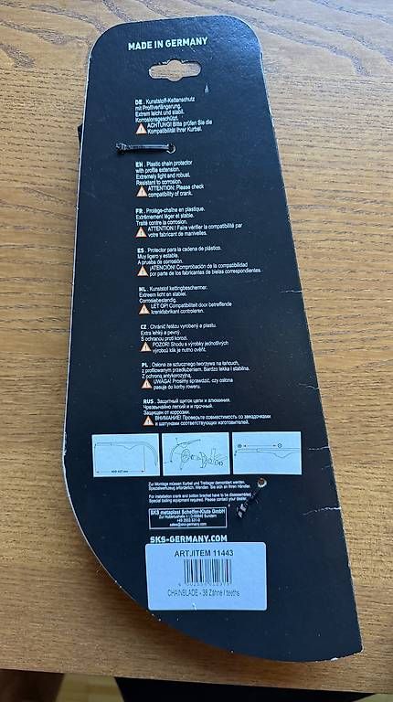 Pezzi di ricambio: SKS Germany Chainblade Kettenschutz  - Neu/New – Usato da Zürich venduto da mai_kl7g 1