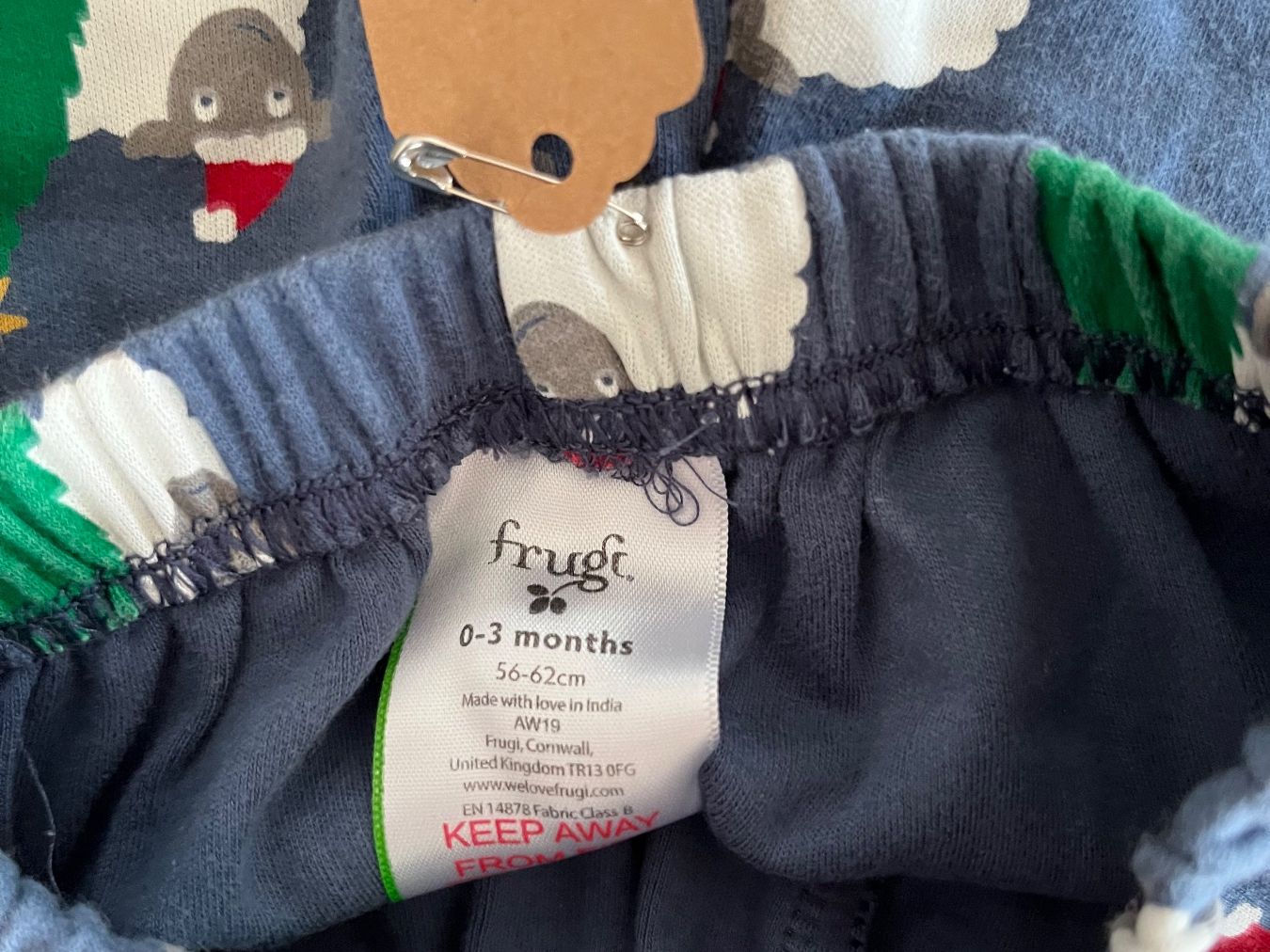 Pantaloni: Weihnachtsschaf-Jogginghose, Größe 56 – Usato da Umiken venduto da deb_57xk 2