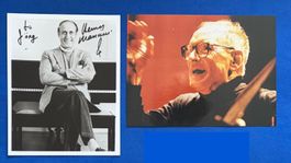 ENNIO MORRICONE + HENRY MANCINI ORIGINAL Autogramme +COA