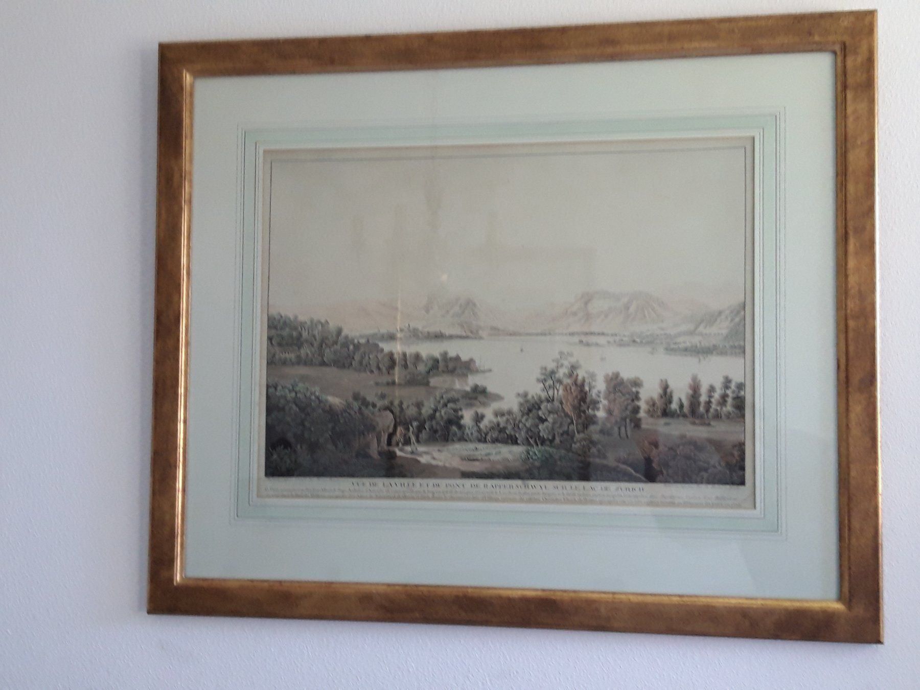 Stiche: Rapperswil Peter Birmann, Radierung 1791 – Gebraucht aus Näfels von gil_sindamel 3