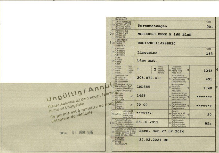 Mercedes-Benz Automobili: Mercedes-Benz A160 – Usato da Langenthal venduto da garagegautschiag 9