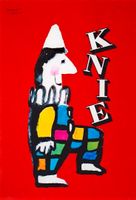 KNIE ZIRKUS CLOWN 1956 Leupin - Original Plakat