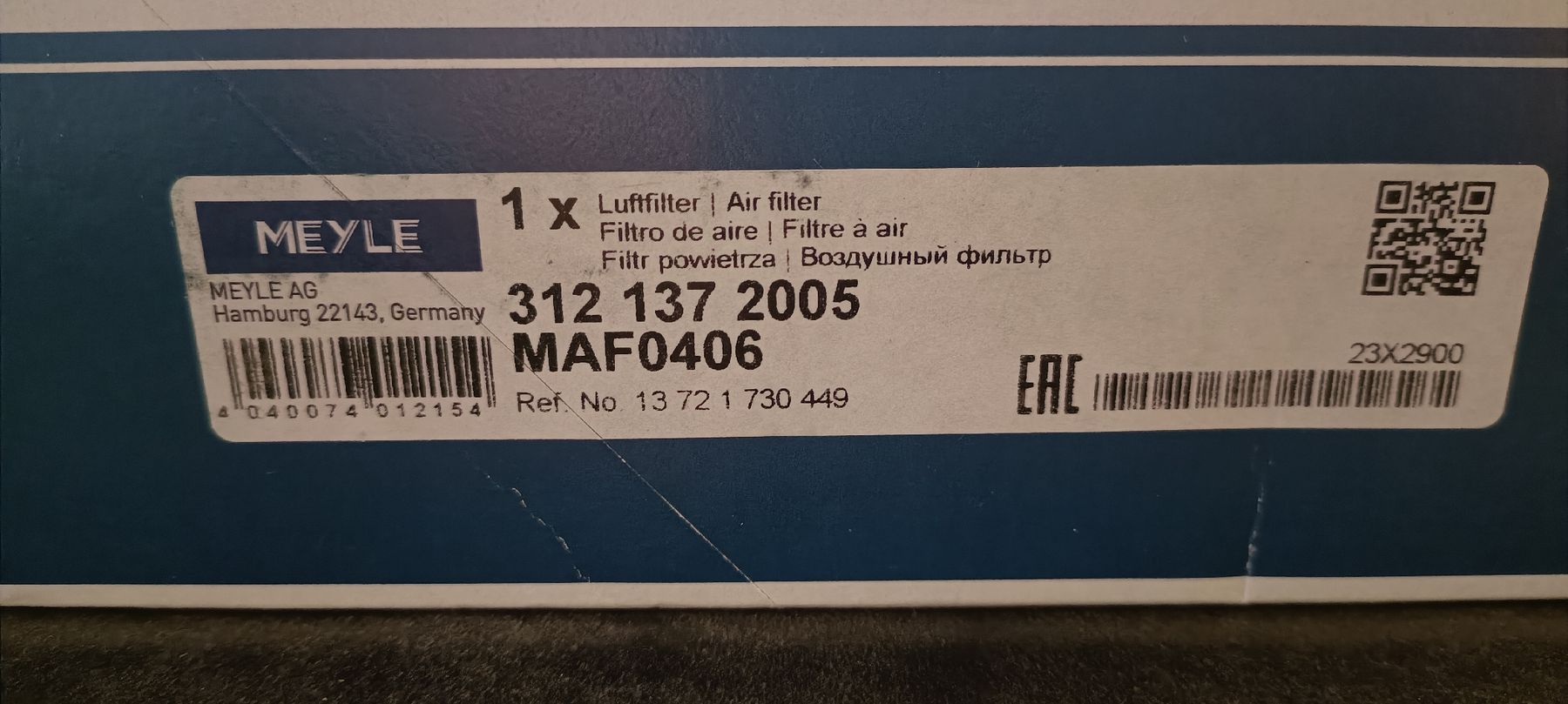 Alle Autoersatzteile: Filtre à air neuf – Neu und originalverpackt aus Sembrancher von Oupoup