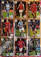 9x Topps Merlin UEFA Fussballkarten 23/24